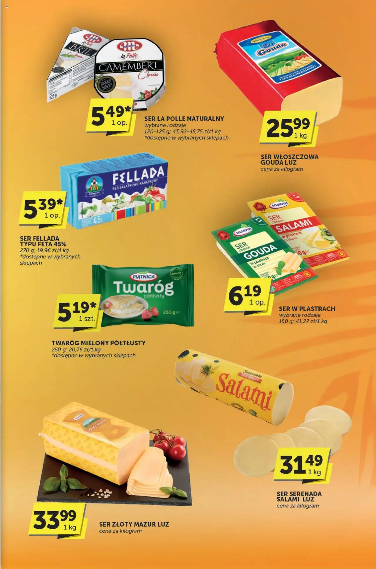 Euro Sklep Gazetka - Katalog od 12.06.2025 | Strona: 5 | Produkty: Twaróg mielony, Camembert, Ser, Twaróg