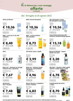 Volantino Natura Sì del 30.07.2025 | Pagina: 25