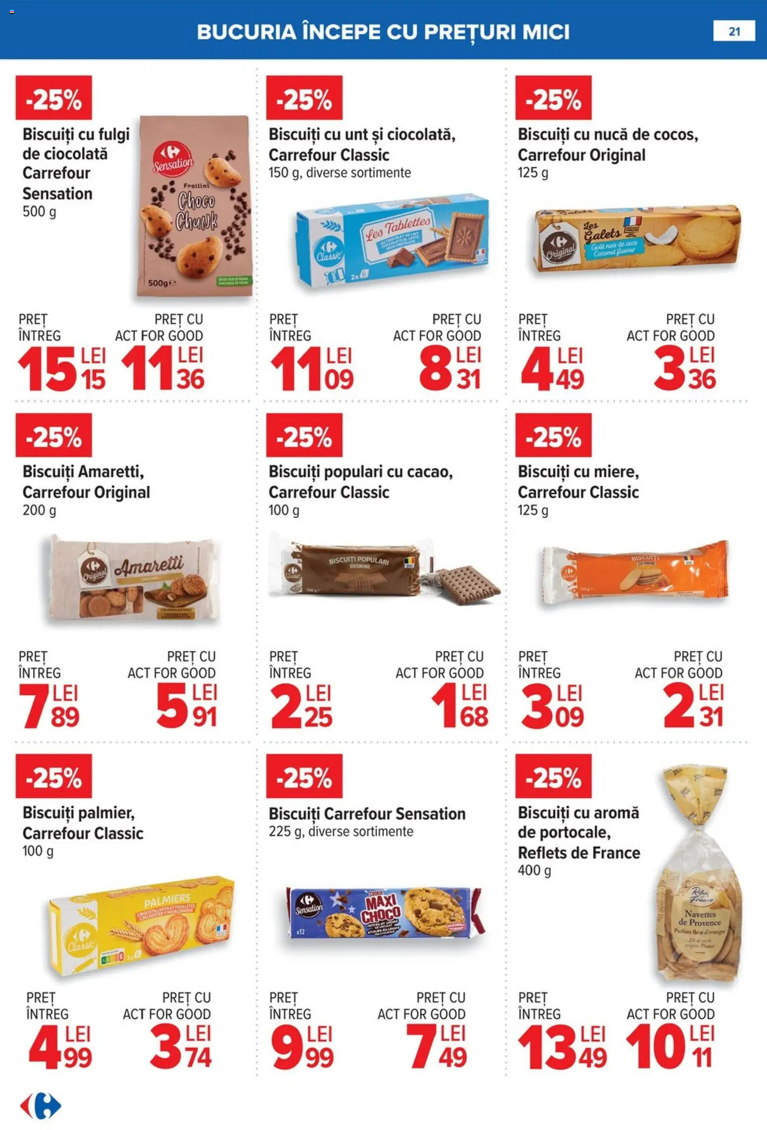 Noul catalog Carrefour – valabil de la 08.01.2026 | Pagină: 21 | Produse: Parfum, Ciocolată, Cacao, Fulgi