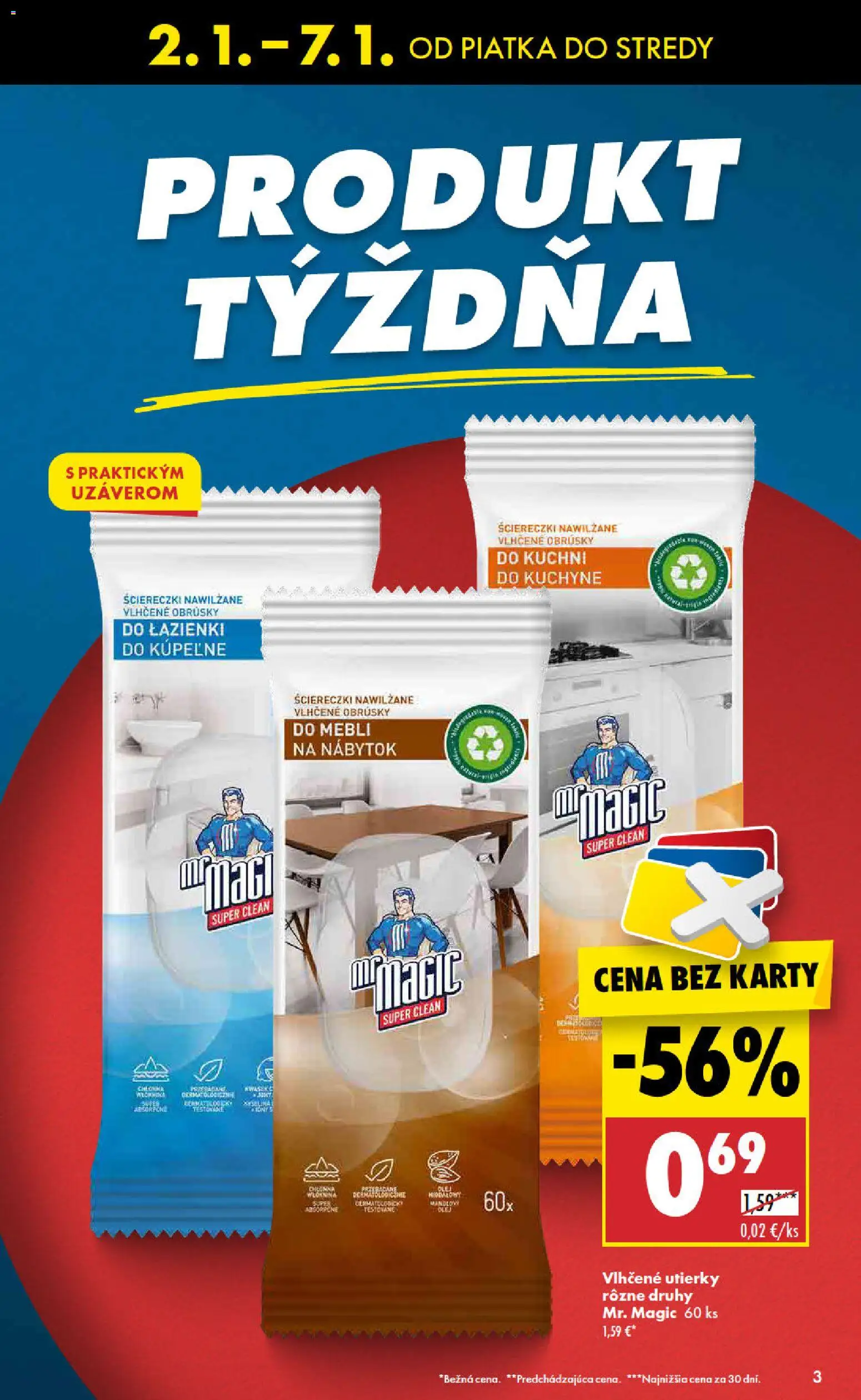 Nové Biedronka akcie – leták je platný od 02.01.2026 | Strana: 3 | Produkty: Nábytok, Kuchyne