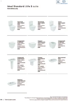 Preview of B&Q - Bathrooms valid from 16.12.2025 | Page: 124 | Products: Toilet