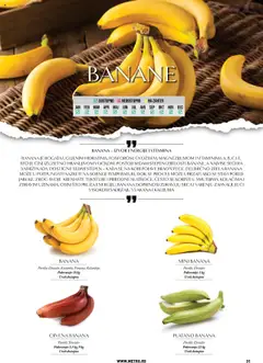Metro voće i povrće - pregled Metro kataloga - važi od 07.10.2025 | Strana: 31 | Proizvode: Banana, Sto, Pakovanje, Banane