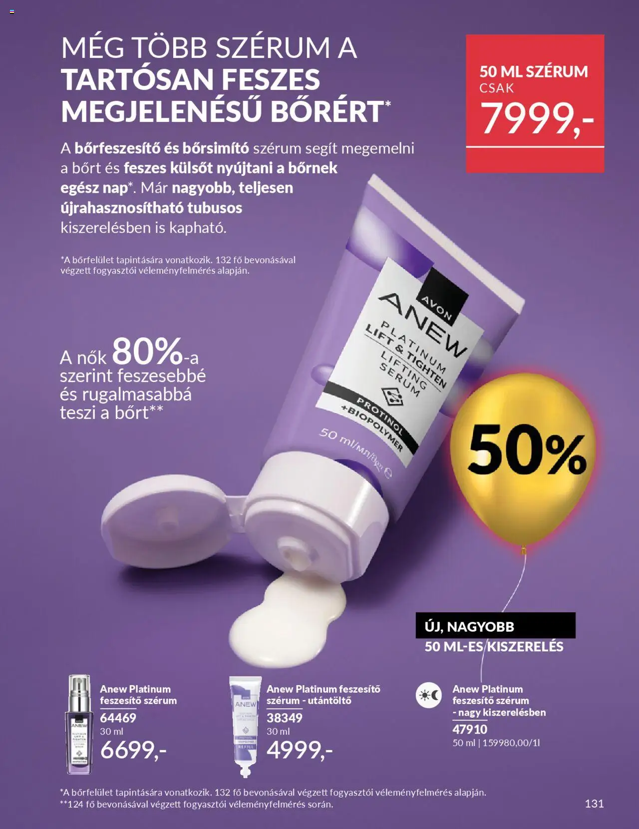 Avon akciós ujság - amely érvényes a következő dátumtól: 01.10.2025 | Oldal: 135
