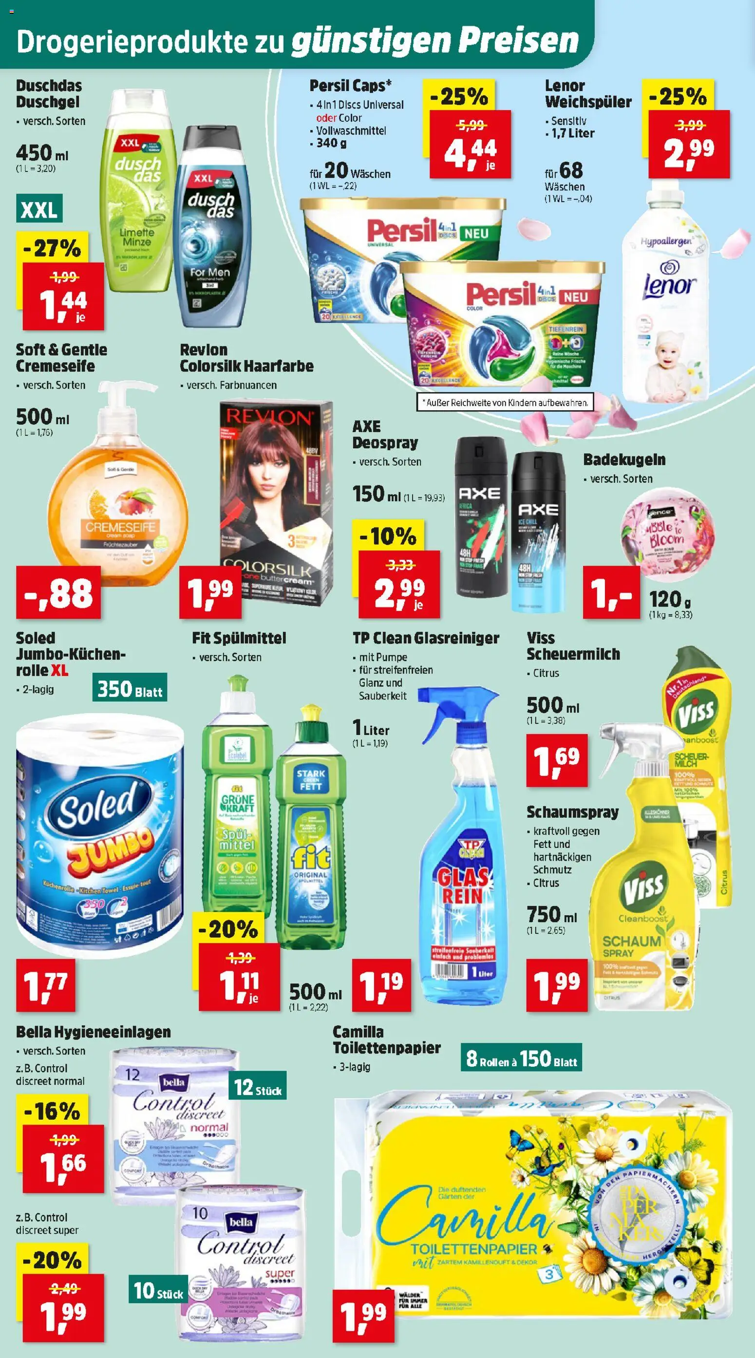 Thomas Philipps Flugblatt gültig ab 26.01.2026 | Seite: 6 | Produkte: Limette, Haarfarbe, Duschgel, Weichspüler