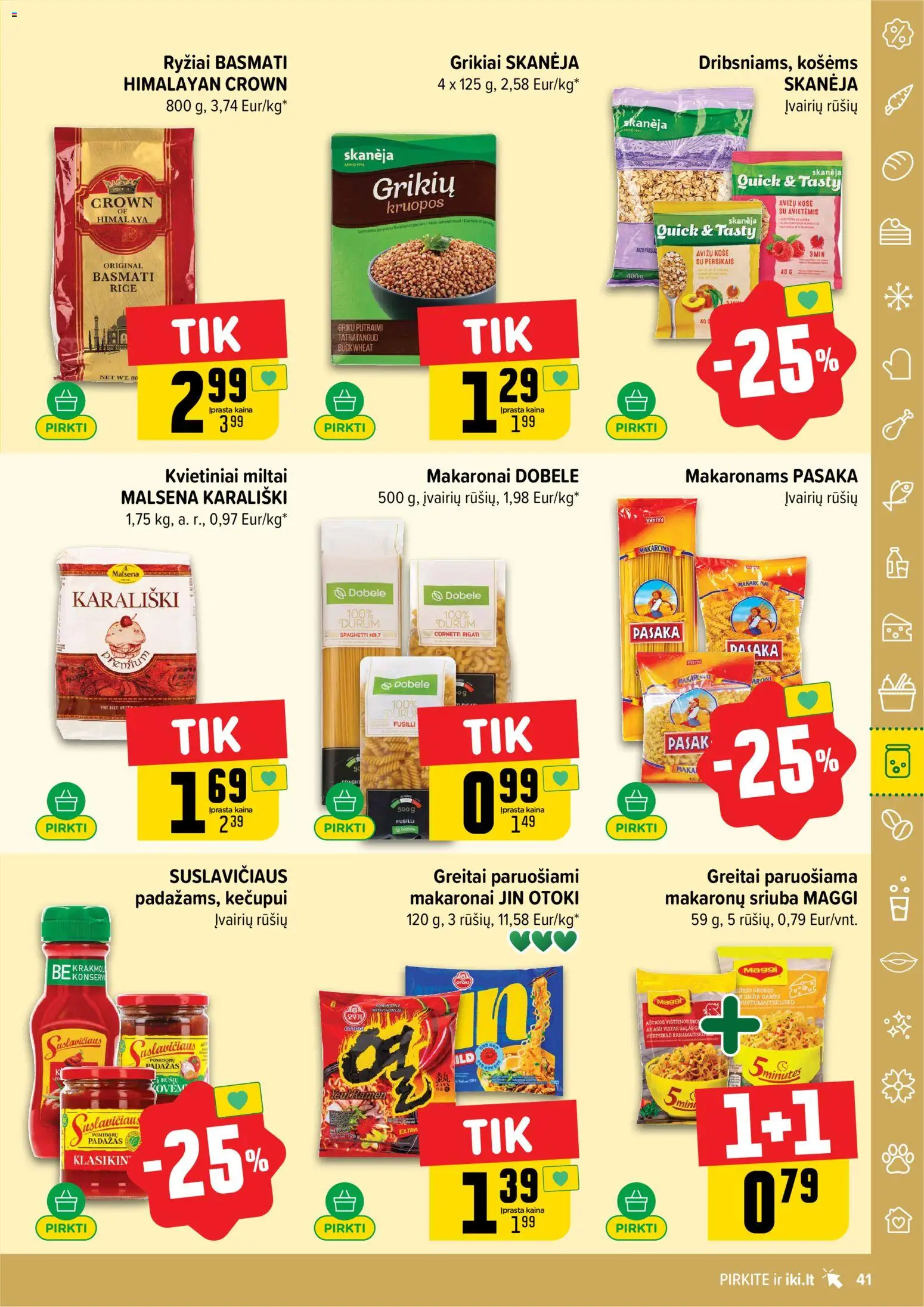 IKI akcijos nuo 09.02.2026 | Puslapis: 41