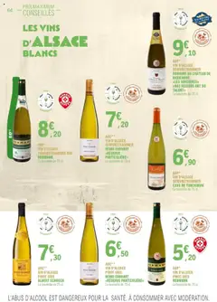 E.Leclerc - Prévisualisation de VIN D'ALSACE GEWURZTRAMINER BIO REBMANN, AOP* VIN D'ALSACE GEWURZTRAMINER BIO REBMANN La bouteille de 75 cl. valide à partir de 01.09.2025 | Page: 64