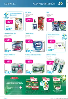 Lilly drogerie katalog - pregled Lilly drogerie kataloga - važi od 01.01.2026 | Strana: 31