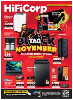 HiFi Corp specials catalogue – valid from 29.10.2025