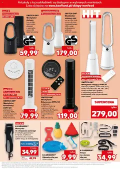 Kaufland gazetka - Mega okazje od 22.05.2025 | Strona: 11 | Produkty: Karta, Wentylator, Maszynka do strzyżenia, Zabawka dla psa