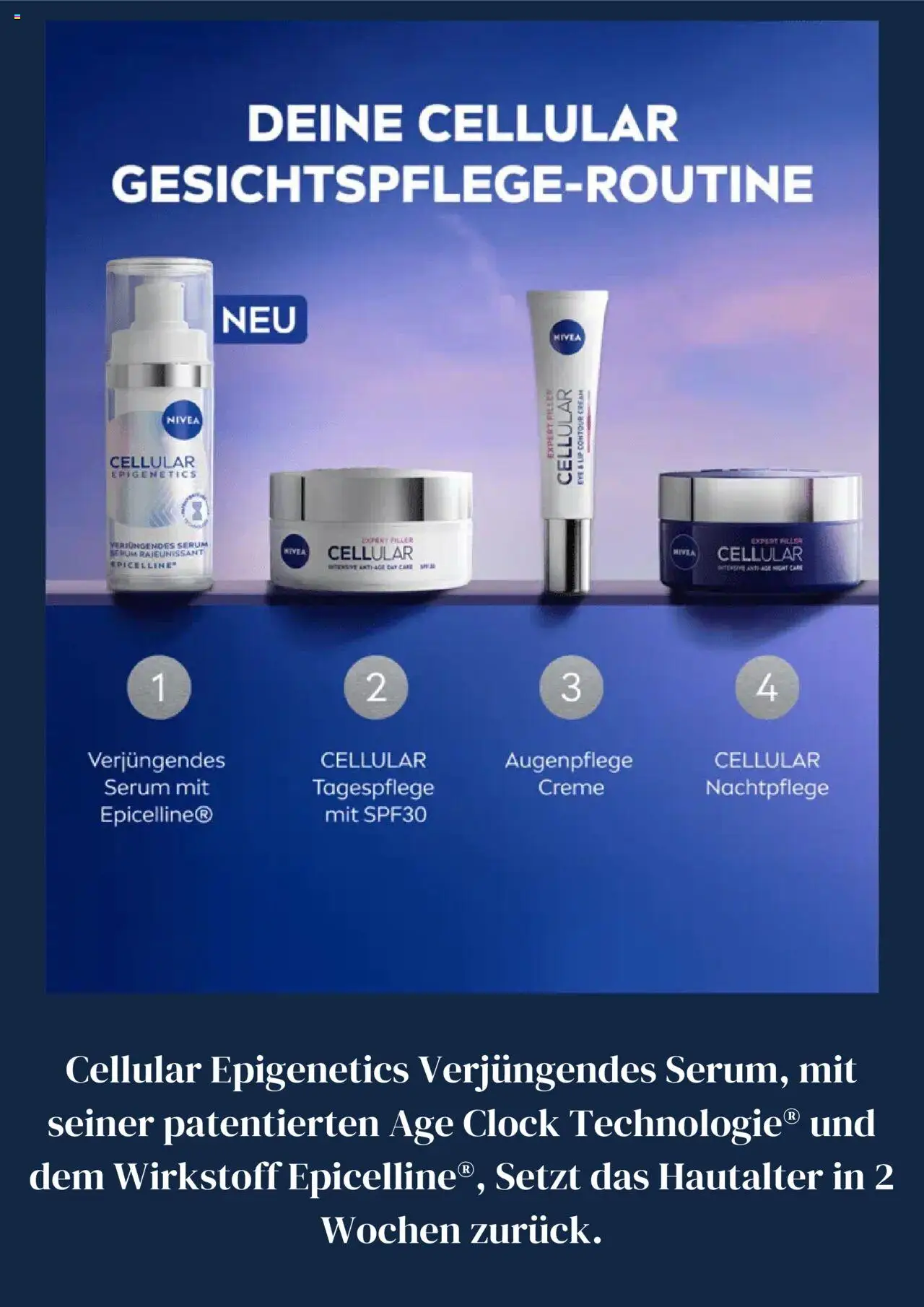 NIVEA Prospekt 	 - gültig ab dem 13.08.2025 | Seite: 2 | Produkte: Creme, Serum