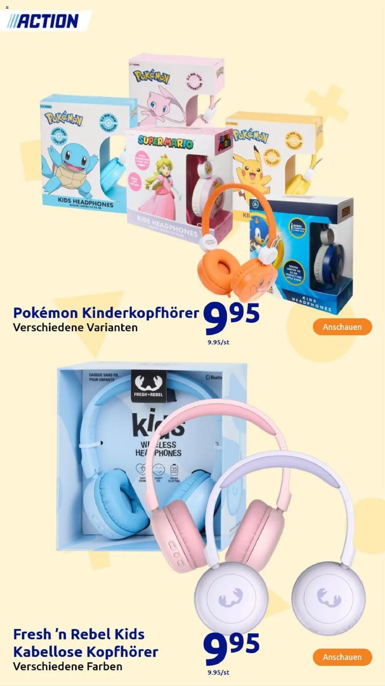 Action Prospekt – gültig ab 24.09.2025 | Seite: 155 | Produkte: Kopfhörer