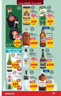 BUMBU ORIGINAL RUM*, 40% alkoholtartalom 0,7 liter - amely érvényes a következő dátumtól: 18.12.2025 | Oldal: 22 | Termékek: Kokusz, Rum, Sör, Só