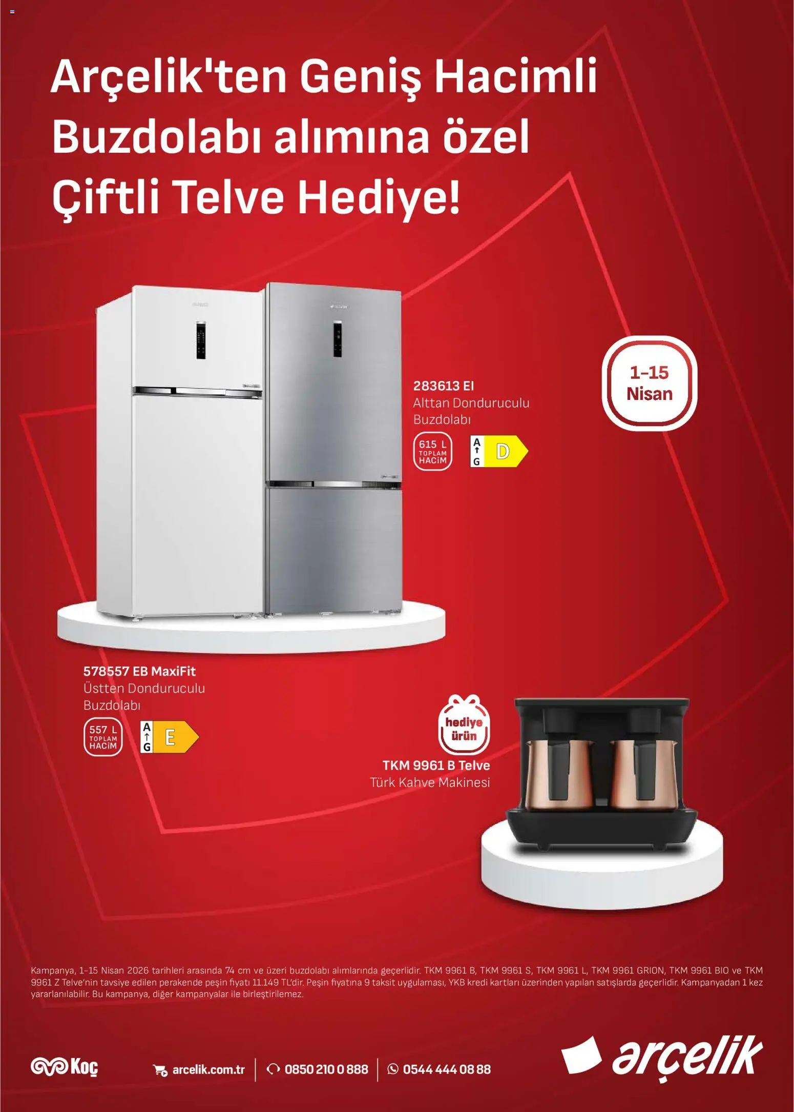 Arçelik Katalog - 01.04.2026 tarihinden itibaren geçerlidir | Sayfa: 2