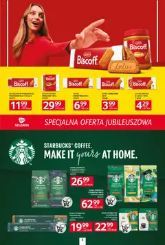 Selgros cash&carry Gazetka - Specjalna oferta jubileuszowa od 03.07.2025 | Strona: 5 | Produkty: Kawa ziarnista, Kawa starbucks, Kawa, Ciastka