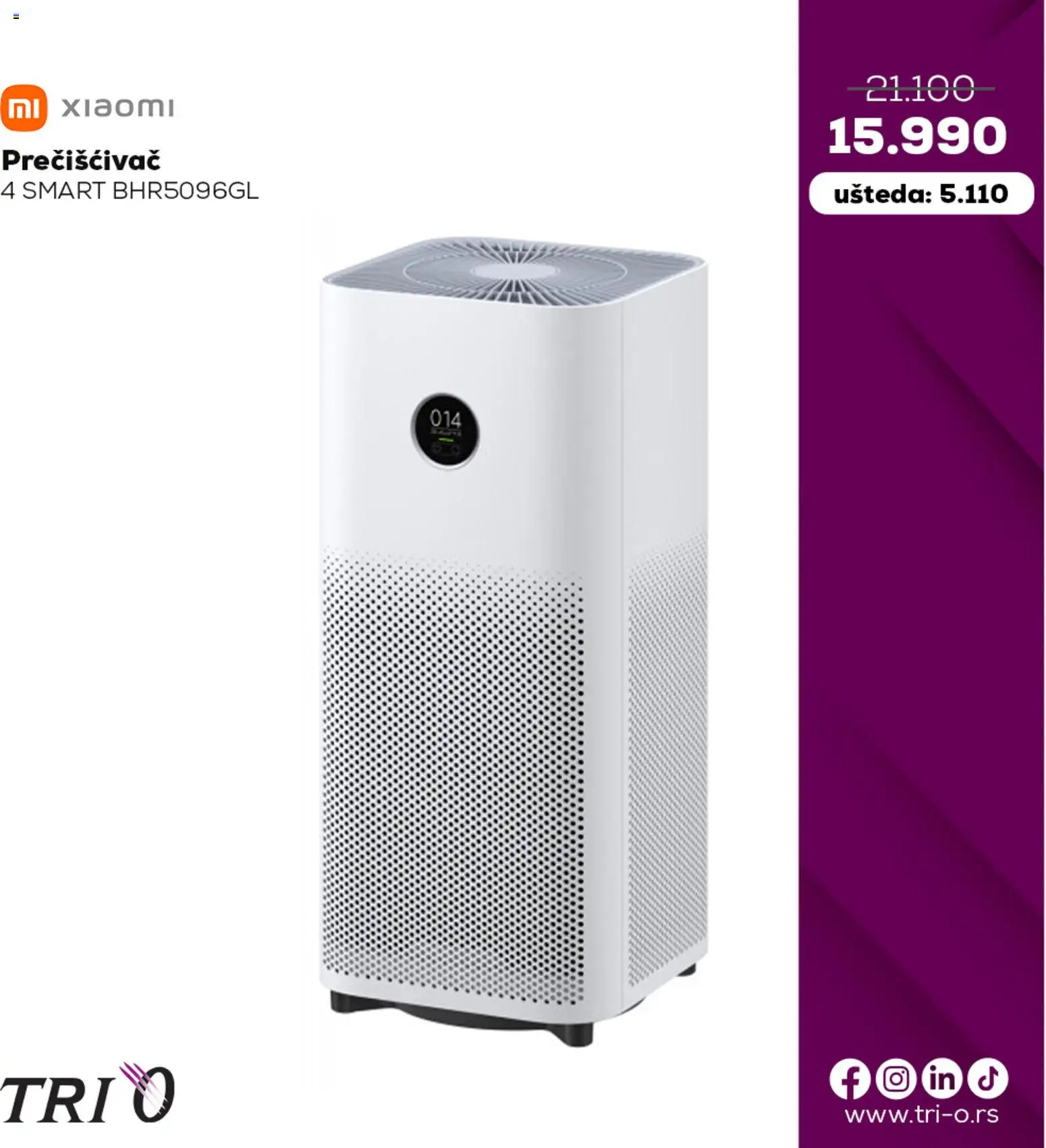 Tri O katalog - važi od 28.10.2025 | Strana: 3 | Proizvode: Xiaomi