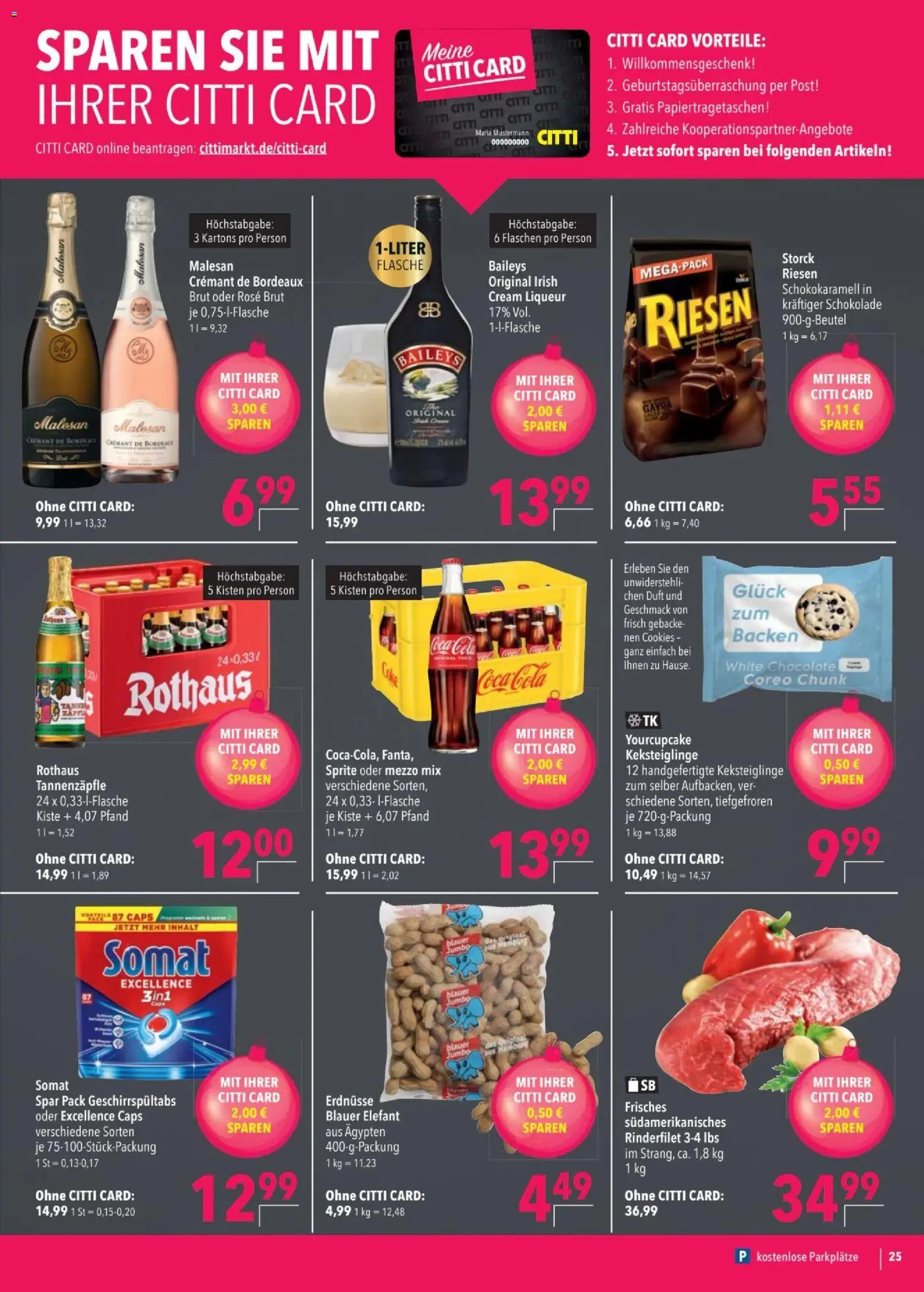 CITTI tilbudsavis – gyldig fra 26.11.2025 | Side: 33 | Produkter: Amendoins, Duft, Coca Cola, Cookies