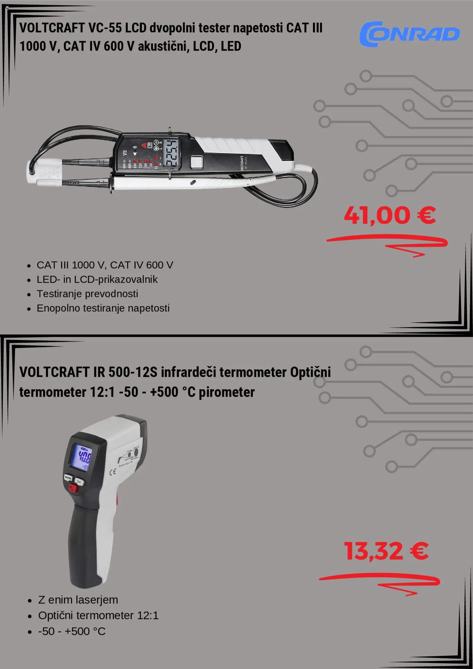 Novi Conrad katalog ponudbe – veljaven od 01.12.2025 | Stran: 4 | Izdelki: Termometer