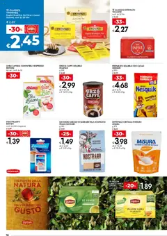 Volantino bennet del 04.09.2025 | Pagina: 16 | Prodotti: Dolcificante, Caffè, Zucchero, Latte
