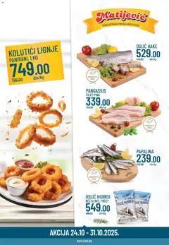 Matijevic - Riba - pregled Matijevic kataloga - važi od 24.10.2025