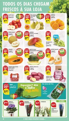 Pré-visualização BATATA VERMELHA, A granel válido de 20.01.2026 | Página: 8 | Produtos: Batata, Maça, Melão, Mamão
