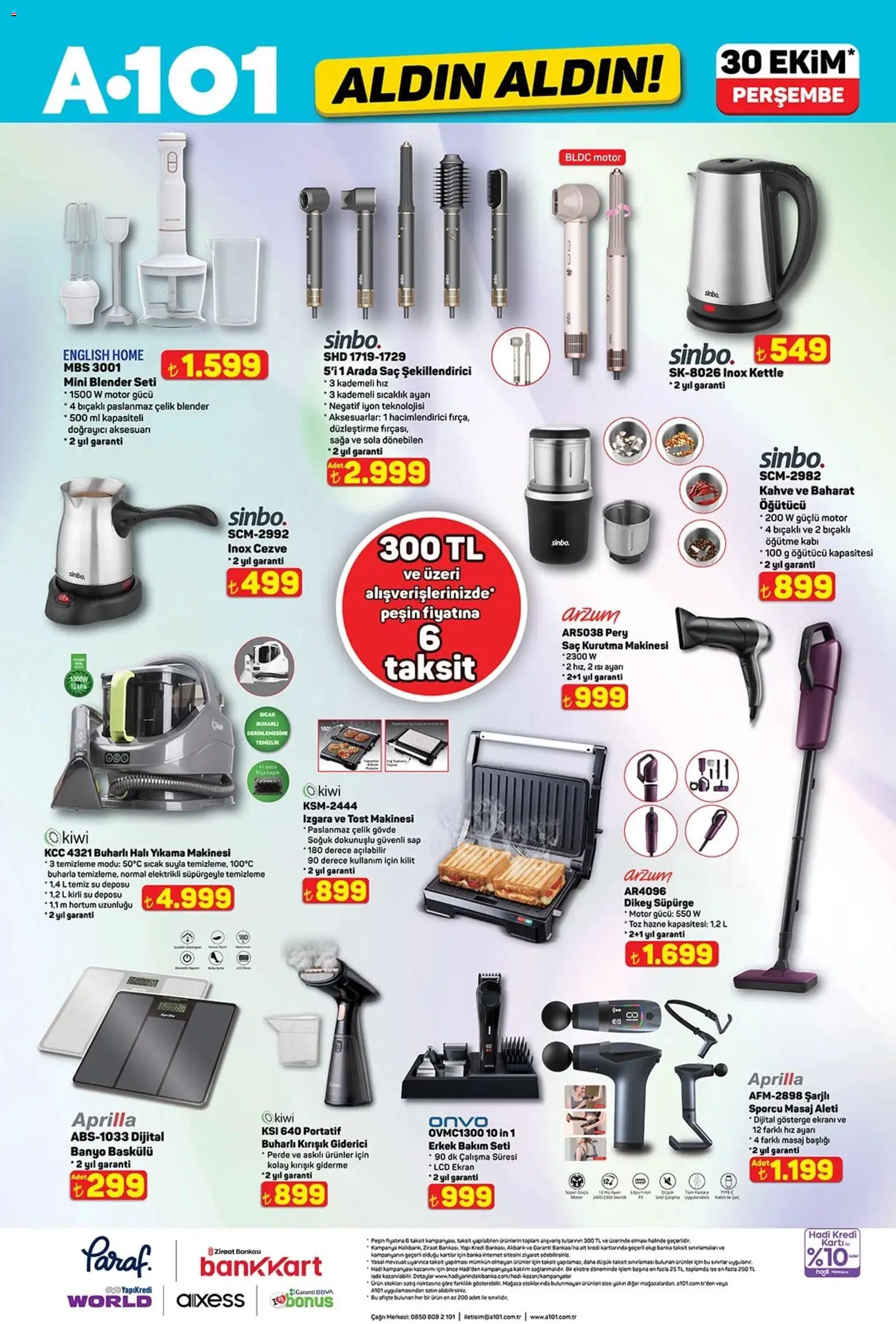 A101 Katalog Aldın Aldın - 30.10.2025 tarihinden itibaren geçerlidir | Sayfa: 7