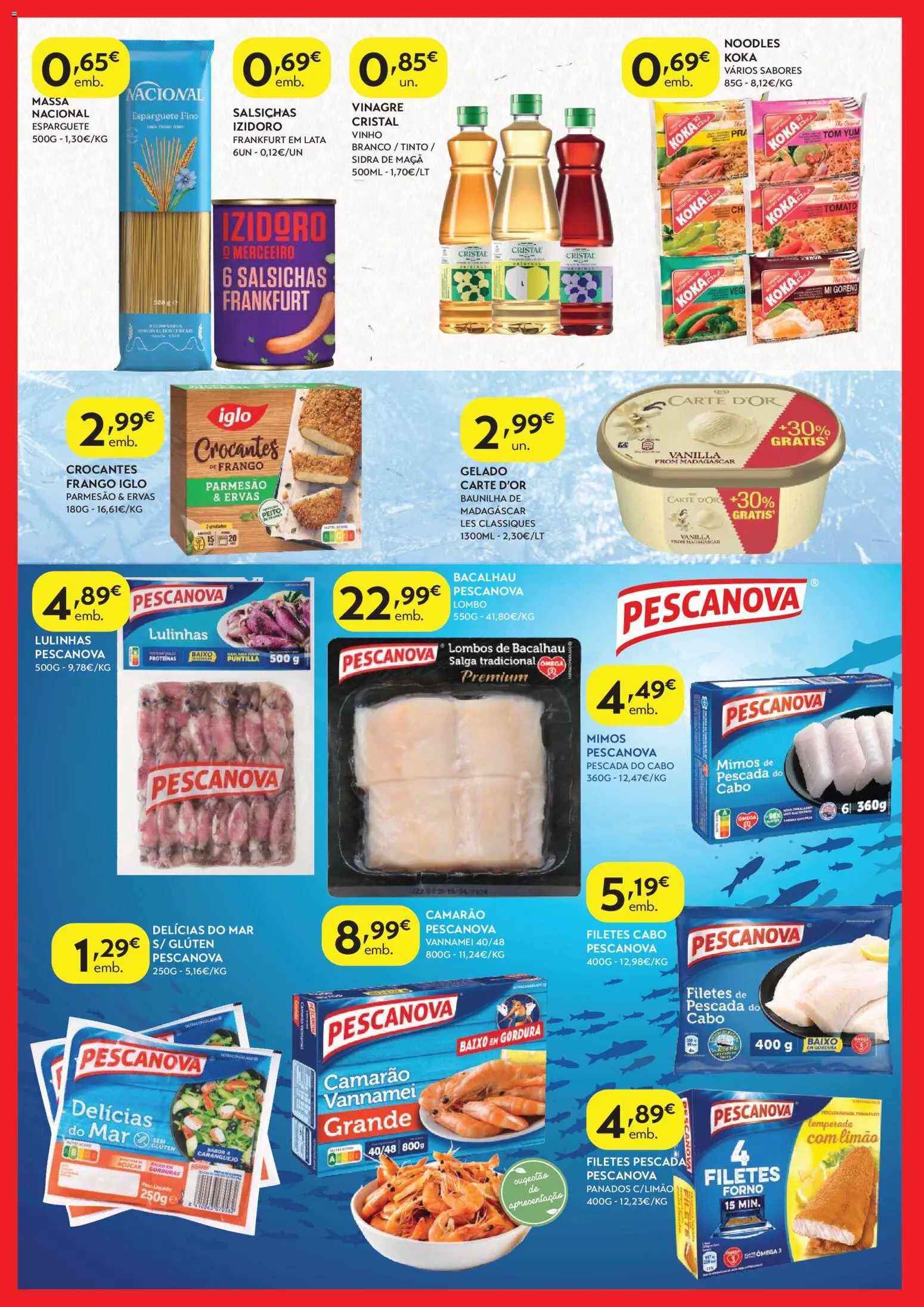Spar - folheto │ válido de 17.03.2026 | Página: 4 | Produtos: Cabo, Ômega 3, Pescada do cabo, Gelado