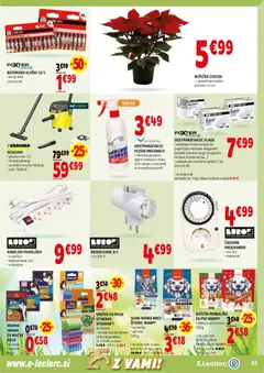 E.leclerc katalog akcije – veljaven od 26.11.2025 | Stran: 43