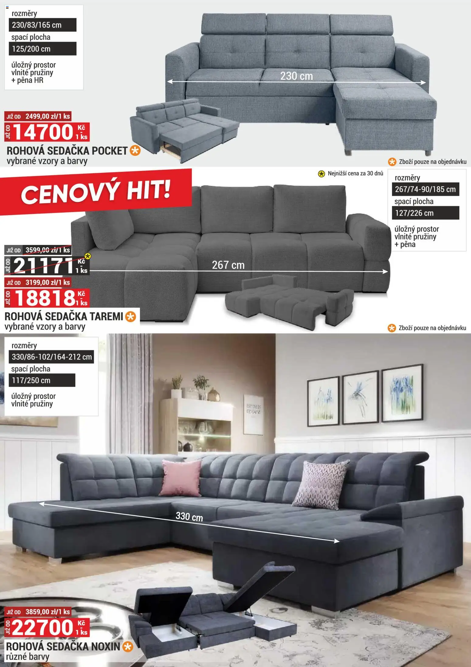 Merkury Market leták od 01.02.2026 | Strana: 6 | Produkty: Sedačka, Barvy