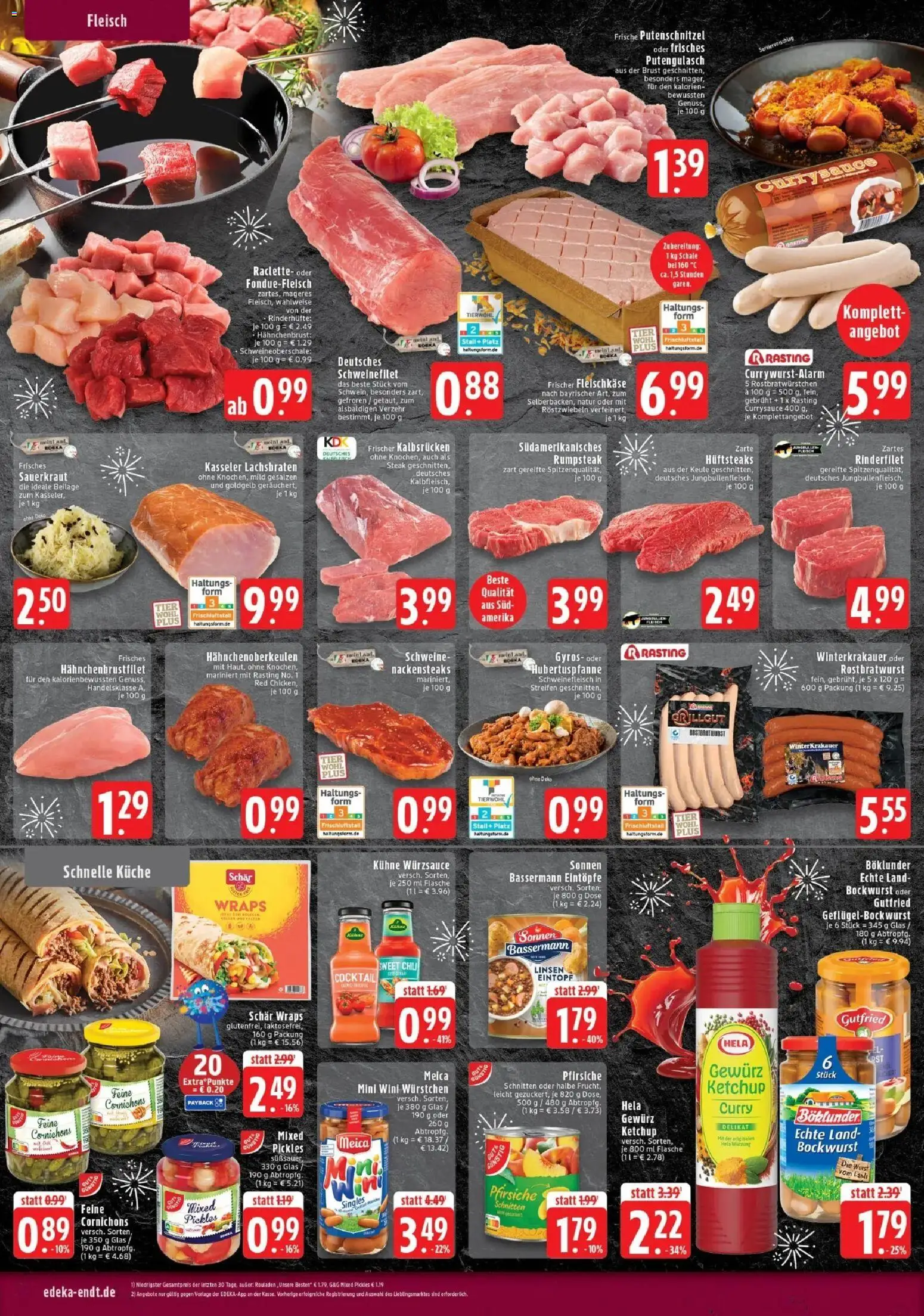Edeka prospekt Mönchengladbach-Bettrath	 – gültig ab 28.12.2025 | Seite: 2 | Produkte: Rumpsteak, Küche, Wurst, Raclette