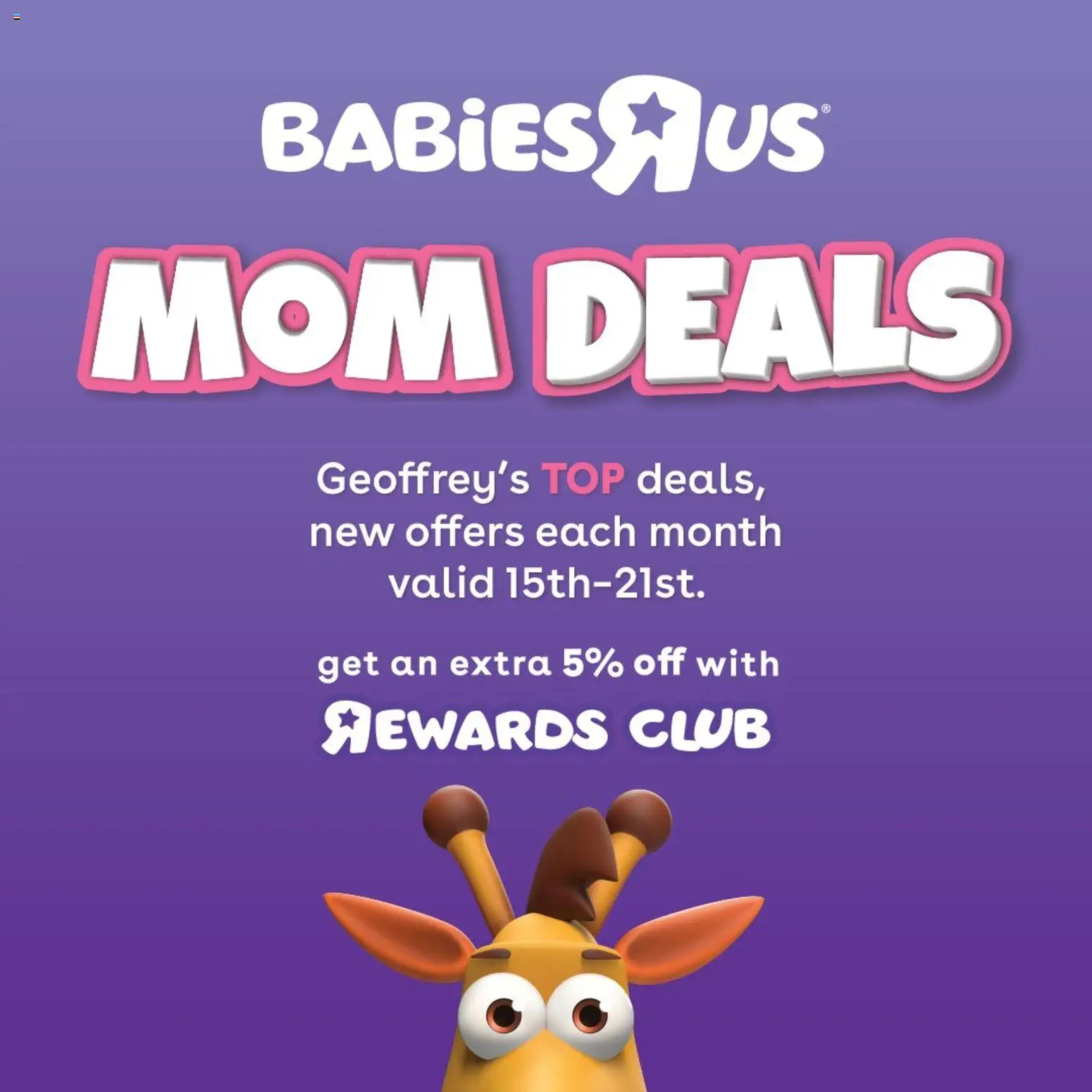 New Babies R Us catalogue – valid from 15.01.2026 | Page: 1