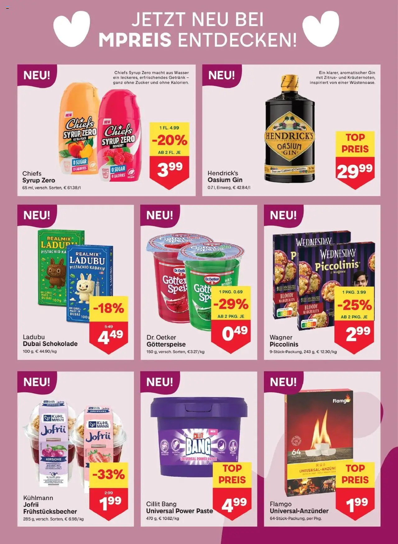 MPREIS Sillian gültig ab 09.10.2025 | Seite: 7 | Produkte: Gin, Wasser, Zucker, Joghurt