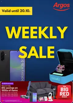 Preview of Argos - Weekly offers valid from 14.10.2025