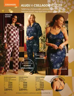 Katalógus AVON 2025 decemberi - amely érvényes a következő dátumtól: 01.12.2025 | Oldal: 174 | Termékek: Hálóing, Pizsama