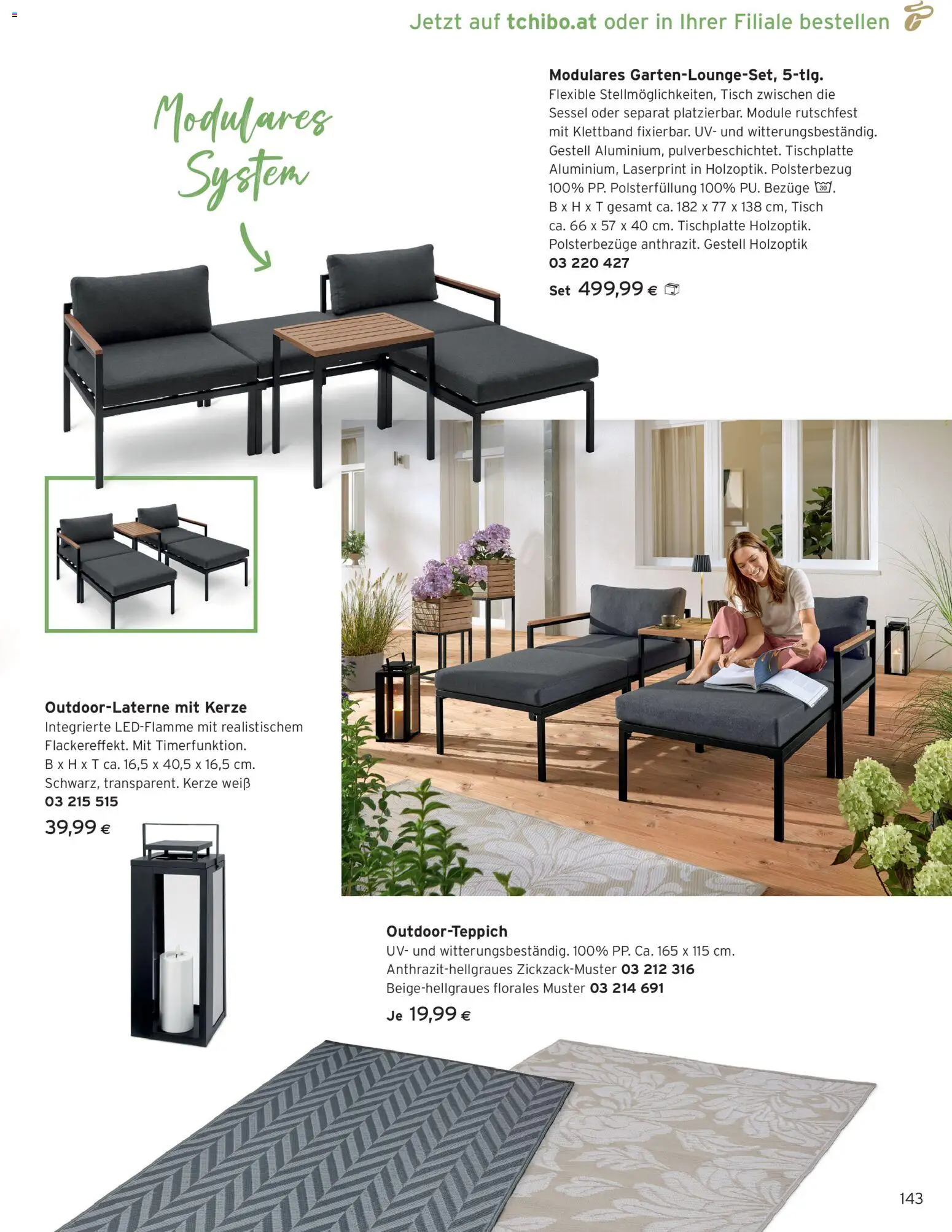 Tchibo Eduscho - Katalog Frühling 2026 gültig ab 23.03.2026 | Seite: 143 | Produkte: Sessel, Tisch