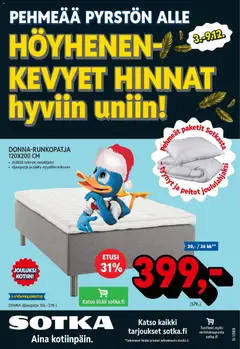 Sotka-mainoslehti voimassa 03.12.2025 alkaen
