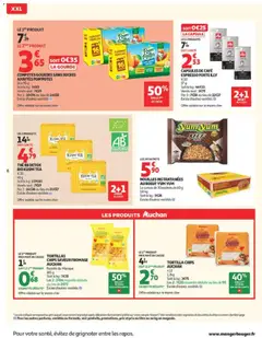 Auchan Promos XXL - Voorbeeld van een folder van Auchan, geldig van 31.03.2026 | Pagina: 6 | Producten: Chips, Tortilla, La
