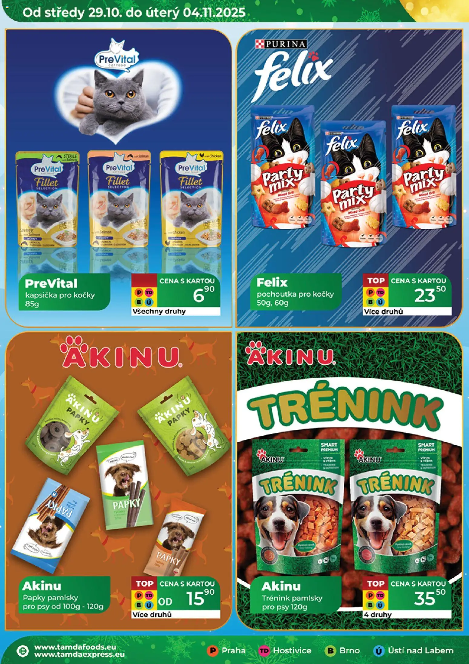 Tamda Foods leták od 29.10.2025 | Strana: 24 | Produkty: Felix, Purina