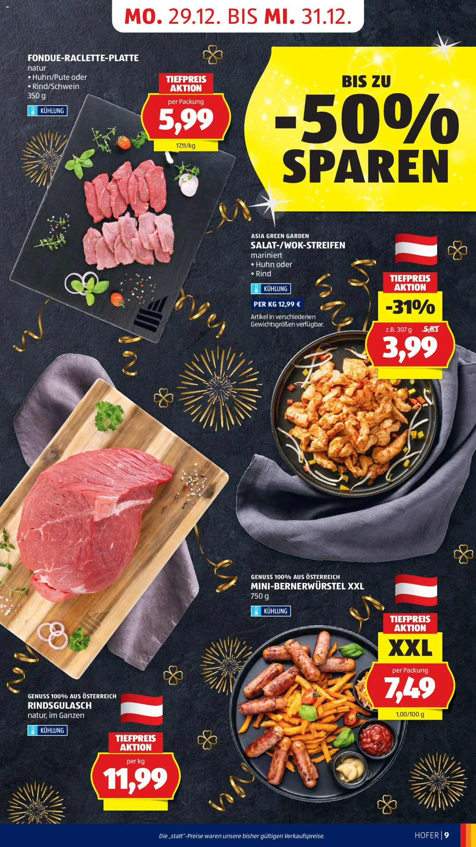 Hofer AT akciós ujság - amely érvényes a következő dátumtól: 27.12.2025 | Oldal: 11