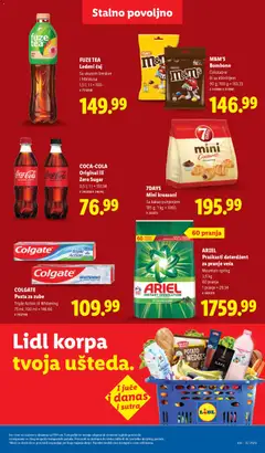 Lidl katalog - pregled Lidl kataloga - važi od 09.04.2026 | Strana: 49 | Proizvode: Bombone, Ariel, Jogurt, Čaj