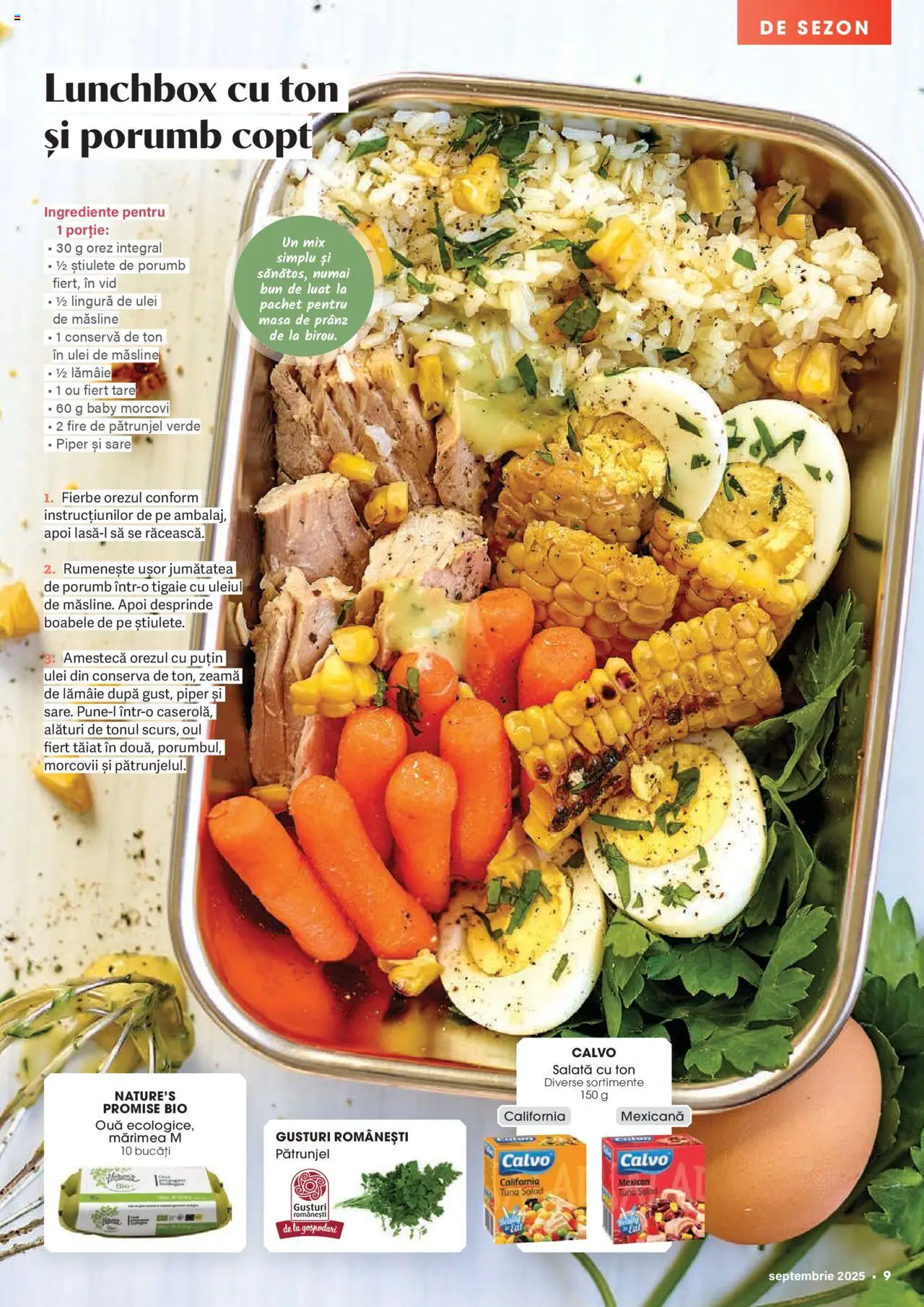 Noul catalog Mega Image – valabil de la 28.08.2025 | Pagină: 9 | Produse: Şerit ödül, Tigaie, Ulei, Piper