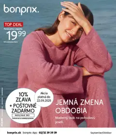Bonprix leták platný od 23.09.2025