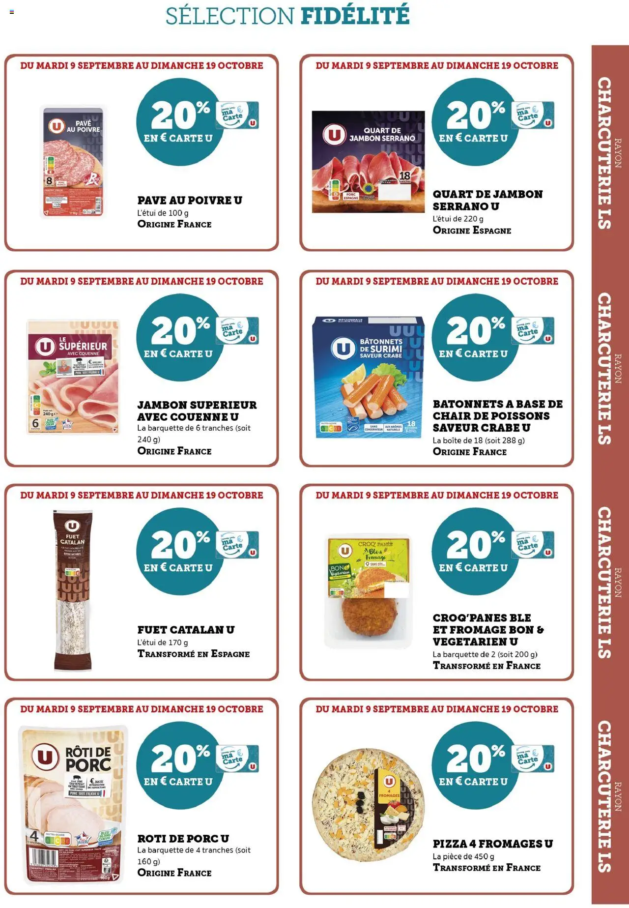  | Page: 3 | Produits: Pizza 4 fromages, Fromage, Jambon, Porc