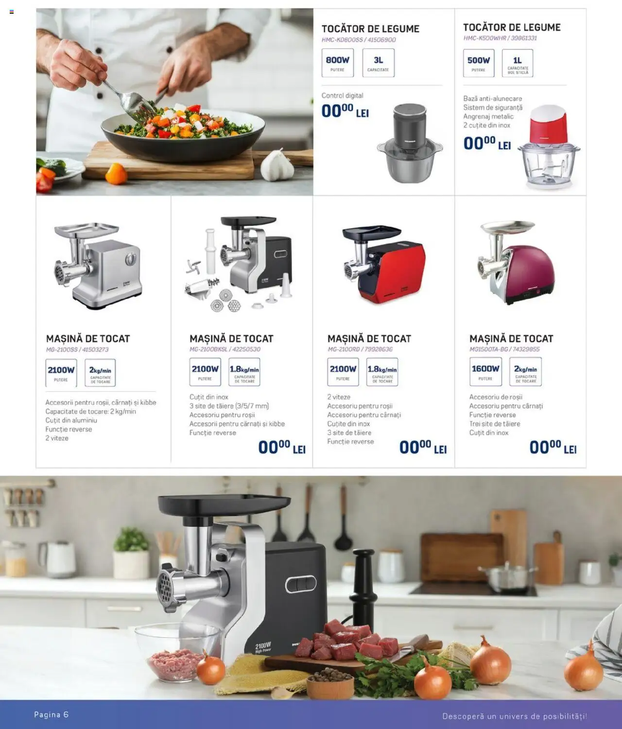 Carrefour catalog - Heinner – valabil de la 20.08.2025 | Pagină: 8 | Produse: Bol, Tocător, Roșii, Legume