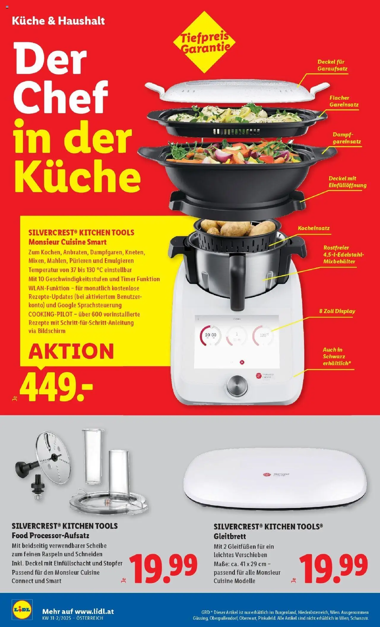 Lidl Flugblatt - Wien, Langenzersdorf, Zwettl gültig ab 31.07.2025 | Seite: 20