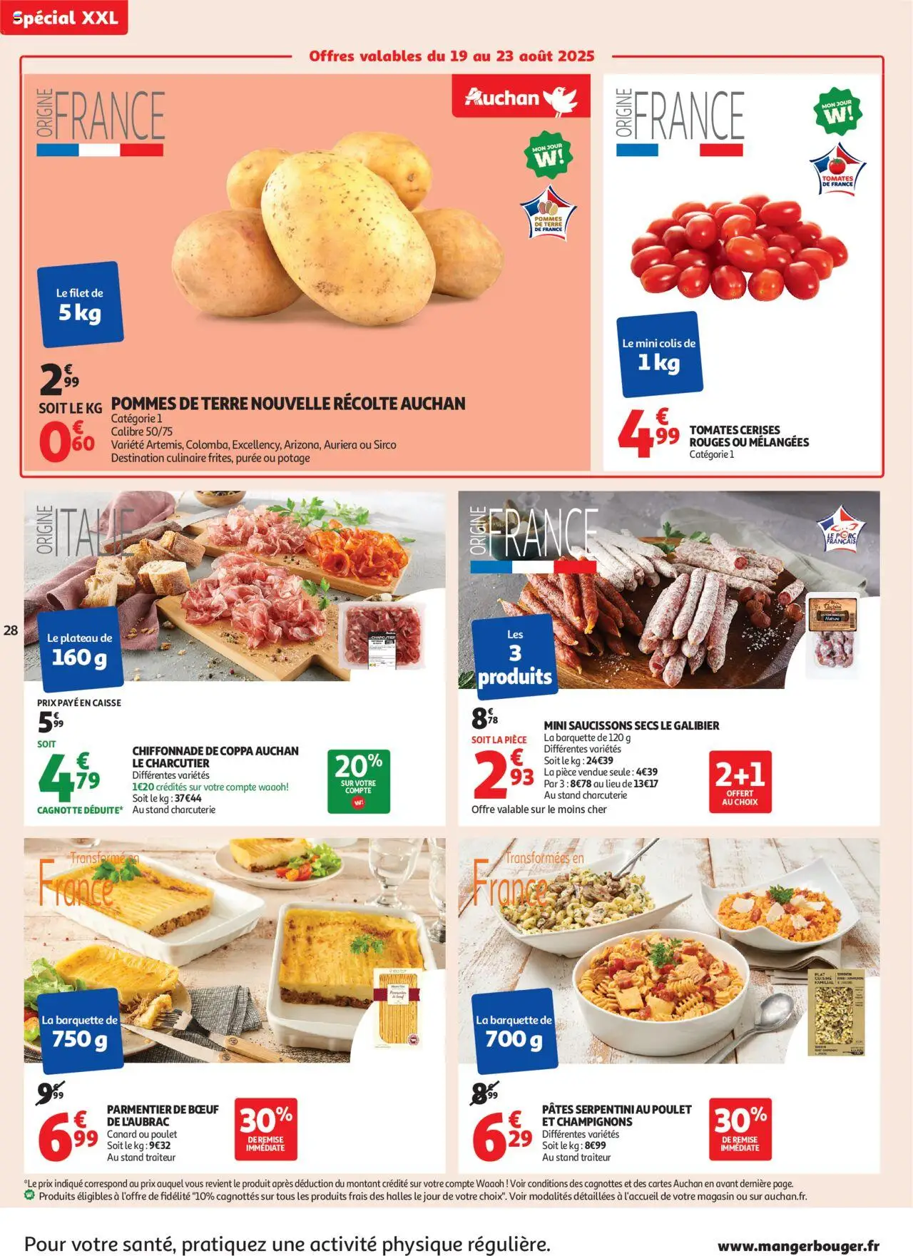  | Page: 28 | Produits: Plateau, Cerises, Pommes, Pommes de terre
