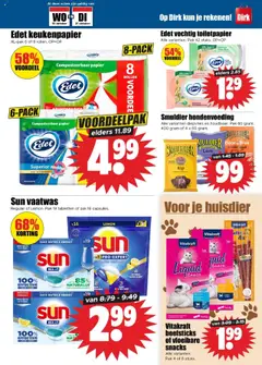 Dirk - Folder week - Voorbeeld van een folder van Dirk, geldig van 15.10.2025 | Pagina: 27 | Producten: Kisperec, Keukenpapier, Papier, Toiletpapier