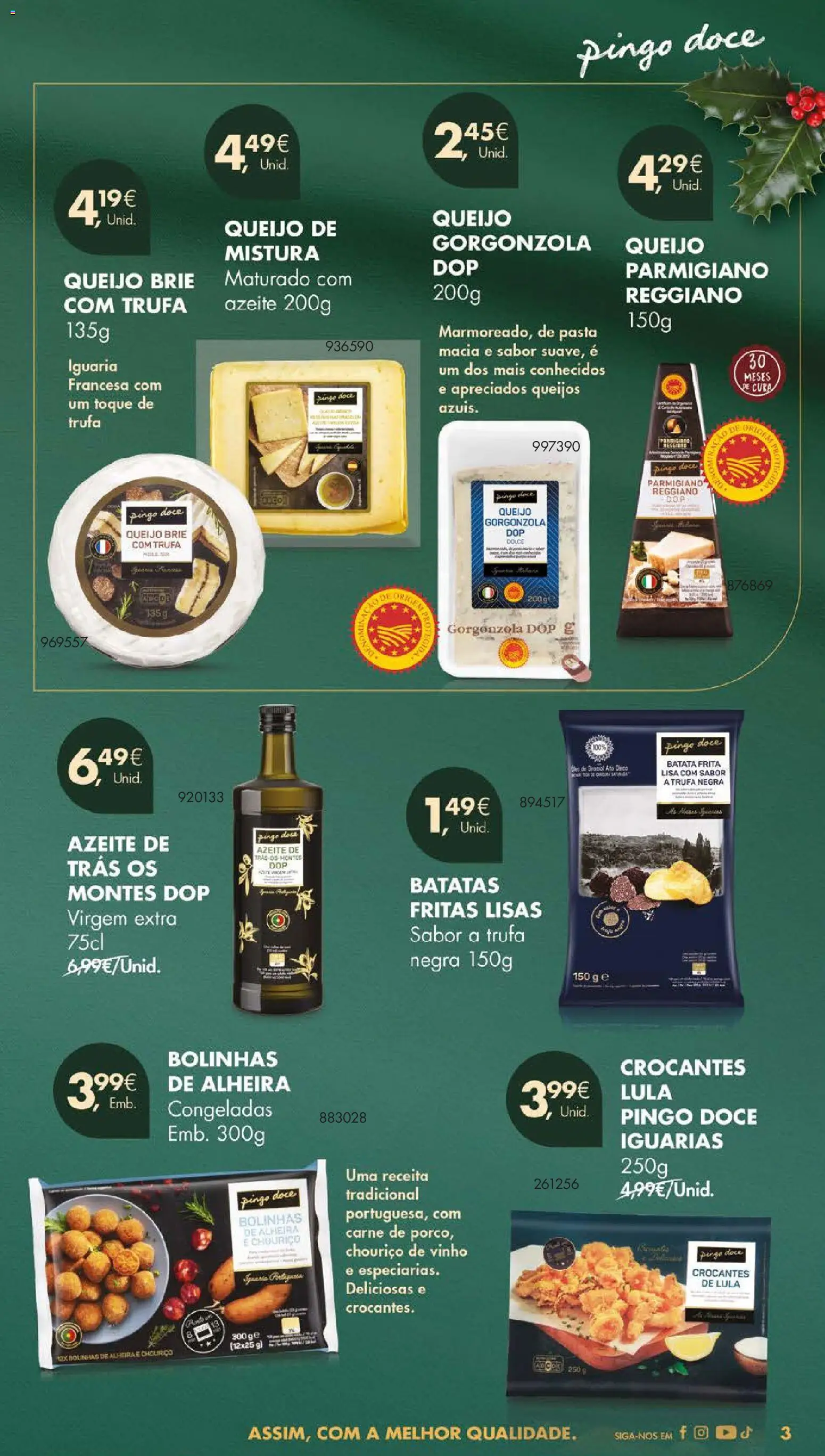 Pingo Doce folheto │ válido de 11.11.2025 | Página: 57 | Produtos: Azeite, Chouriço, Carne, Batatas fritas