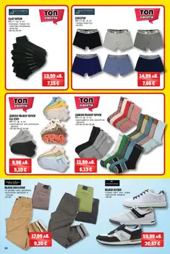 Преглед на METRO брошура - Нехранителни стоки - Офертите са валидни от 20.11.2025 | Страница: 38 | Продукти: Панталони, Чорапи, Обувки, Боксерки