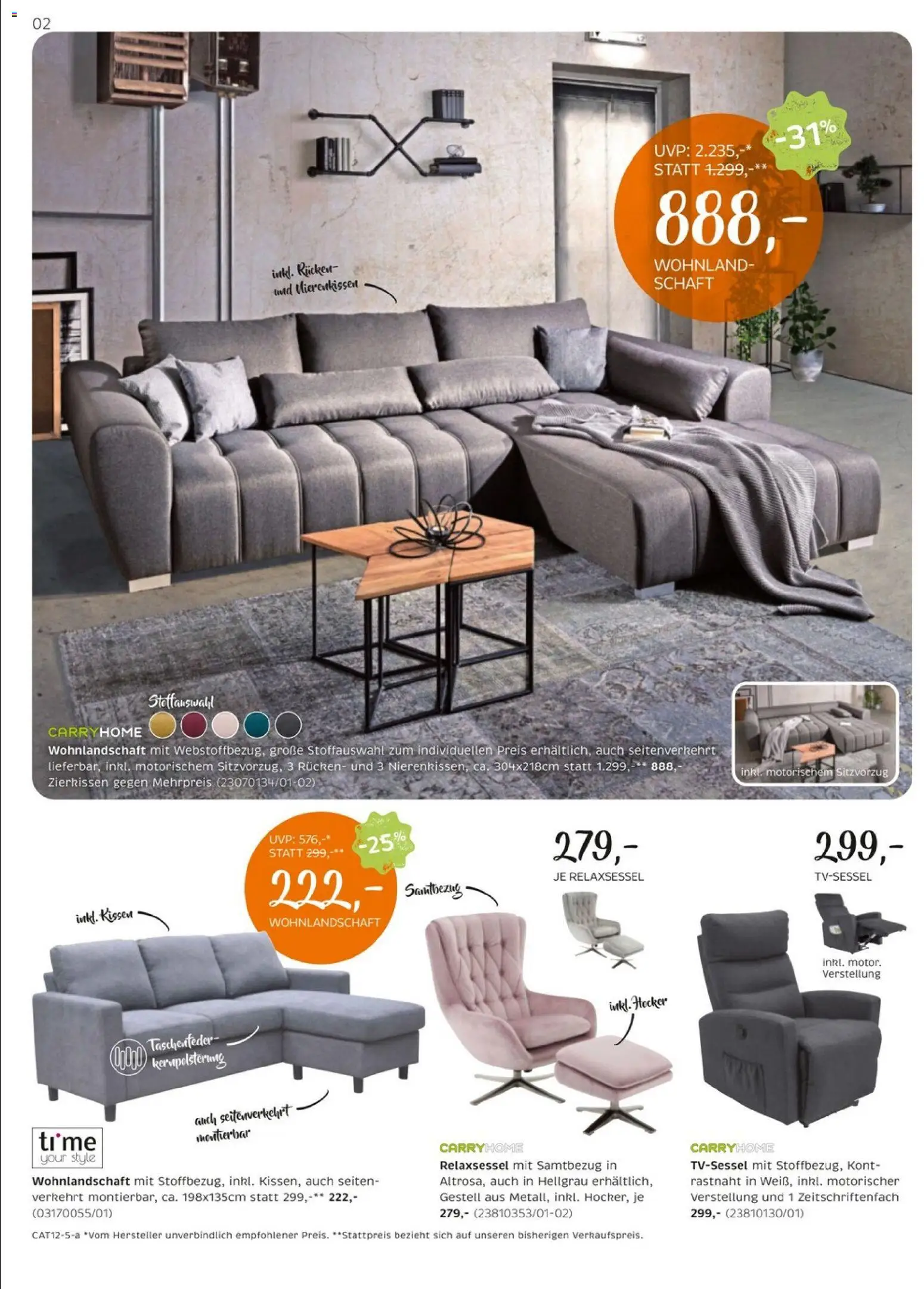 XXXLutz Carry Home gültig ab 18.11.2025 | Seite: 2 | Produkte: Kissen