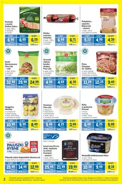 Pogląd oferty "Makro Gazetka - Kupujesz więcej płacisz mniej" - ważna od 28.10.2025 | Strona: 2 | Produkty: Pstrąg, Dorsz, Pizza, Ryba